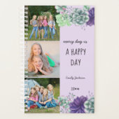 Happy Day 3 Fotostrips Succulents 2022 Planner (Voorkant)