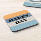 Happy Day Bier Onderzetter (Linkerzijde)