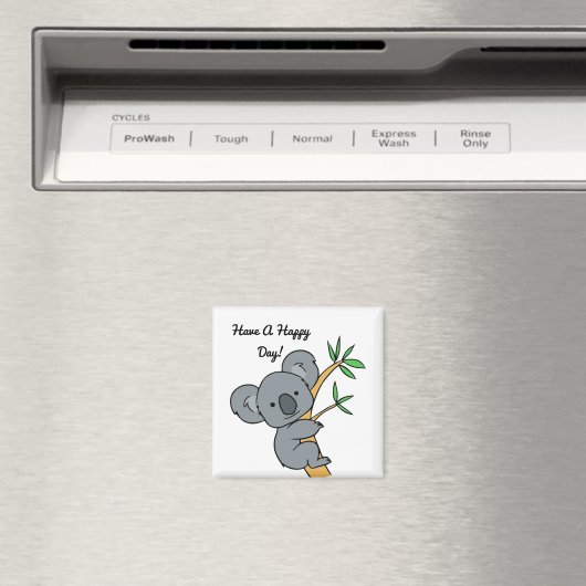 Happy Day Koala Magnet Magneet (Insitu (Vaatwasser))