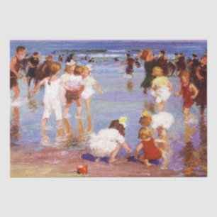 Happy Days at the Beach (door E.H. Potthast) Tissuepapier