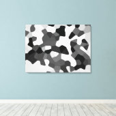 Happy Days B&W by RRW 2025 Canvas Afdruk (Insitu (Houten vloer))