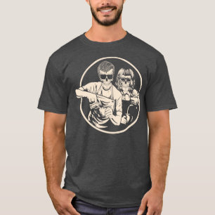 Happy Dead Barista Couple T-shirt