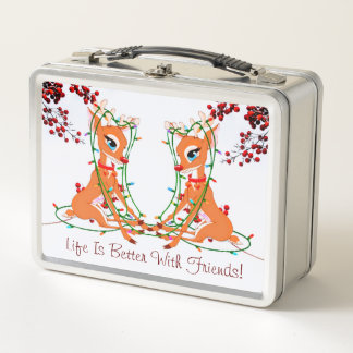 Happy Deer Lunch Box voor kinderen