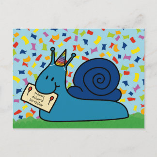 Happy delayed birthday postcrossing briefkaart