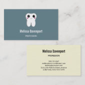 Happy Dental Tooth-glimlach Visitekaartje (Voorkant / Achterkant)