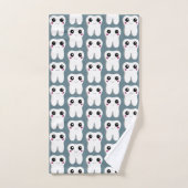 Happy Dental Tooth glimlachend Cute Pattern Bad Handdoek (Handdoek)