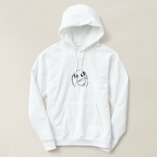 Happy Derp Meme Hoodie (Design voorkant)