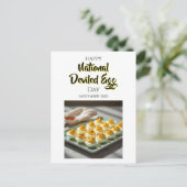 Happy Deviled Egg Day | November 2nd Briefkaart (Staand voorkant)
