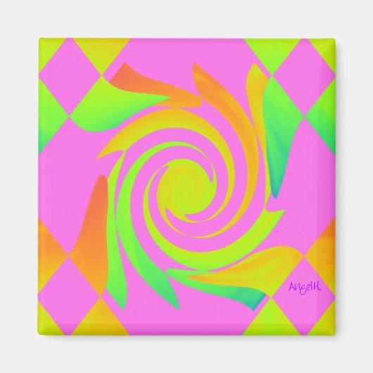 Happy Diamonds magnet Magneet (Voorkant)