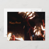 Happy Diwali Briefkaart (Voorkant / Achterkant)
