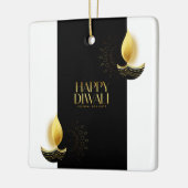 Happy Diwali Ceramic Ornament (Links)
