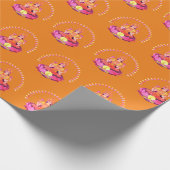 Happy Diwali - Deepalavi Lakshmi Goddess 1 Cadeaupapier (Hoek)