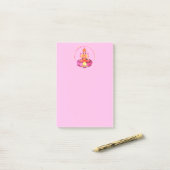 Happy Diwali - Deepalavi Lakshmi Goddess 1 Post-it® Notes (Op bureau)