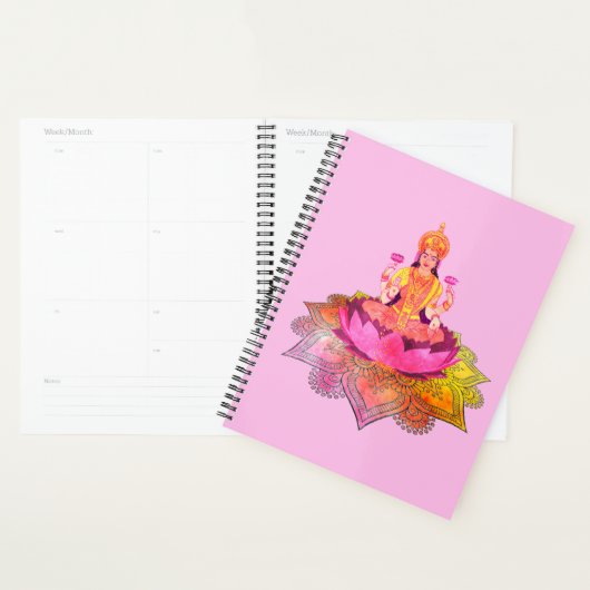 Happy Diwali - Deepalavi Lakshmi Goddess 4 (Devant avec enveloppe)