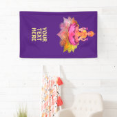 Happy Diwali - Deepalavi Lakshmi Goddess 4 Spandoek (Insitu)