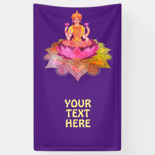 Happy Diwali - Deepalavi Lakshmi Goddess 4 Spandoek