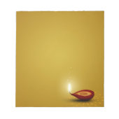 Happy Diwali Diya - Bloc-notes (Devant)