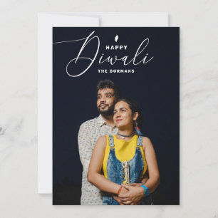 Happy Diwali. Elegant festival van lichten. India Feestdagenkaart