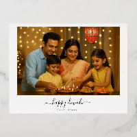 Happy Diwali Family Celebration