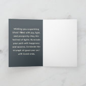 Happy Diwali Feestdagen Kaart (Binnen)