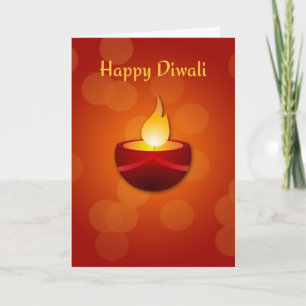 Happy Diwali Feestdagen Kaart