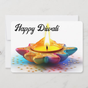 Happy Diwali Feestdagenkaart