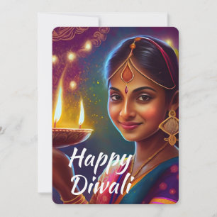 Happy Diwali Feestdagenkaart