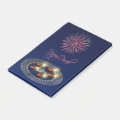 Happy Diwali Ganesha Rangoli - Post-it® Notes (Incliné)