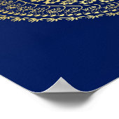 Happy Diwali Ganesha Rangoli - Poster Print (Coin)