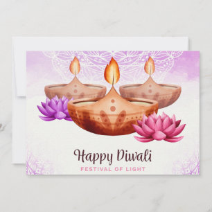 Happy Diwali Holiday Card Feestdagenkaart
