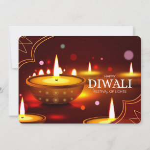 Happy Diwali Holiday Card Feestdagenkaart