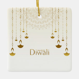Happy Diwali Keramisch Ornament
