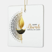 Happy Diwali Keramisch Ornament (Links)