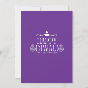 Happy Diwali   Laten we het kraken 2024 Kaart