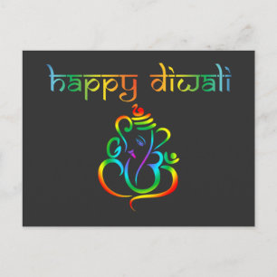  🤩 Happy Diwali met Lord Ganesh Briefkaart