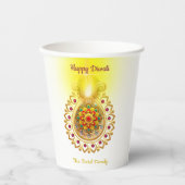 Happy Diwali Papieren Bekers (Voorkant)