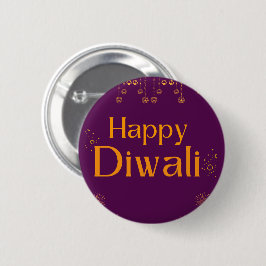 Happy Diwali Party Ronde Button 5,7 Cm