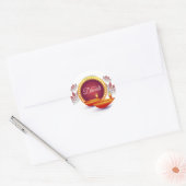 Happy Diwali Ronde Sticker (Envelop)