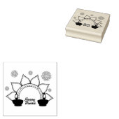 Happy Diwali Rubberstempel (Gestempeld)