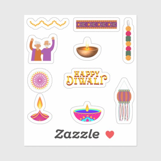 Happy Diwali Stickers (Vel)