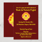 Happy Diwali - Viering Kaart (Voorkant / Achterkant)