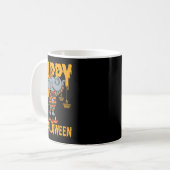 Happy Diwalihalloween Halloween Diwali Koffiemok (Voorkant links)