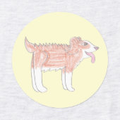 Happy Dog Clothing Labels (Design 1)