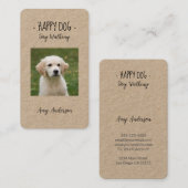 - Happy Dog - Dog Walking Visitekaartje (Voorkant / Achterkant)
