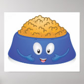 Happy Dog Food Poster (Voorkant)