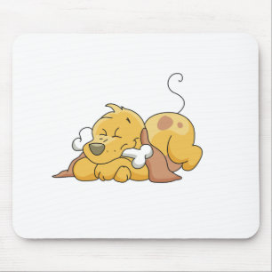 Happy Dog met Bone Tshirts en Gifts Muismat