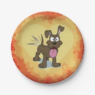 Happy Dog Paper-Bord Papieren Bordje