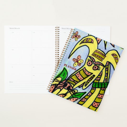 Happy Dog Planner (Devant avec enveloppe)