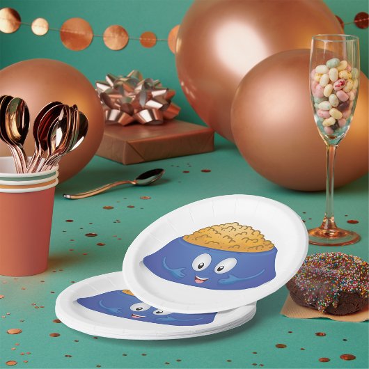 Happy Dog-voedsel Papieren Bordje