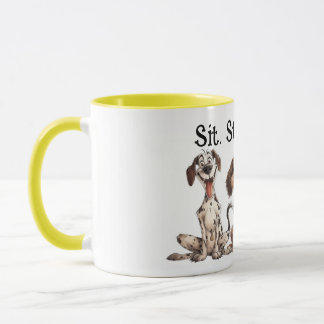 Happy Dogs Café Mug - Cadeau parfait pour l'amoure